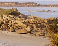 Plages et dunes de Landrellec à Pleumeur Bodou sur la Côte de Granit Rose