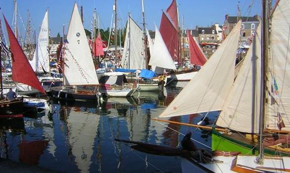 Paimpol : le port - Stereden, Village de Chalets