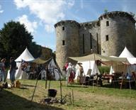chateau fort de Tonquedec en Bretagne