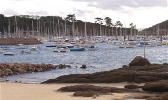 Plage en Bretagne à Trébeurden - Stereden, Village de Chalets