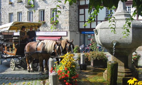 Le train à vapeur du Trieux : balade à Pontrieux - Stereden, Village de Chalets