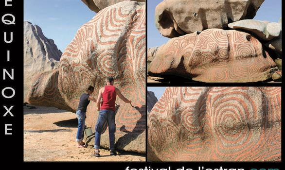 Festival Landart en Bretagne grandes marées septembre - Stereden, Village de Chalets