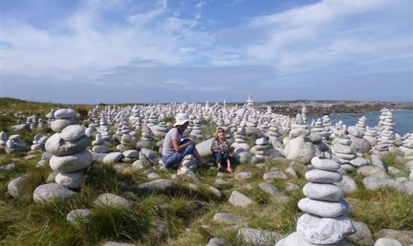Festival Landart en Bretagne grandes marées septembre - Stereden, Village de Chalets