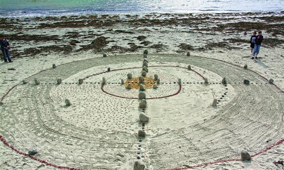 Festival Landart en Bretagne grandes marées septembre - Stereden, Village de Chalets