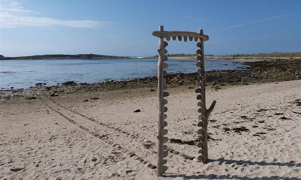 Festival Landart en Bretagne grandes marées septembre - Stereden, Village de Chalets