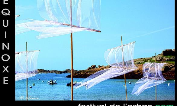 Festival Landart en Bretagne grandes marées septembre - Stereden, Village de Chalets
