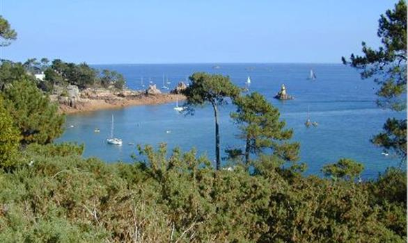 L'île de Bréhat - Stereden, Village de Chalets