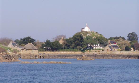 Tour de l'île de Bréhat - Stereden, Village de Chalets