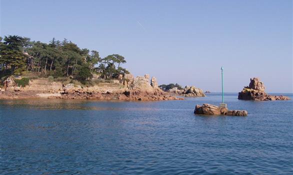 Tour de l'île de Bréhat - Stereden, Village de Chalets