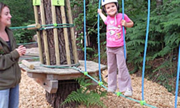 Parcours sécurisé pour les tout petits ! - Stereden, Village de Chalets