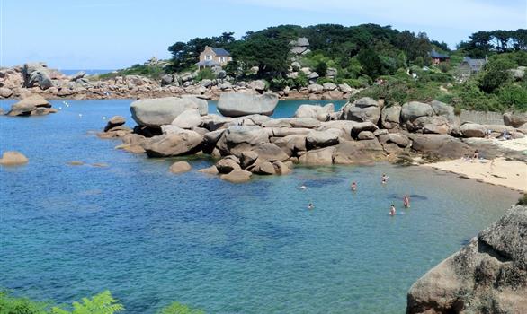 Grand Site de Ploumanac'h : St Guirec - Stereden, Village de Chalets