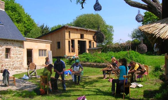 L'écocentre du Trégor à Pleumeur-Bodou - Stereden, Village de Chalets