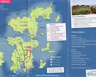 Carte de l'île de Brehat