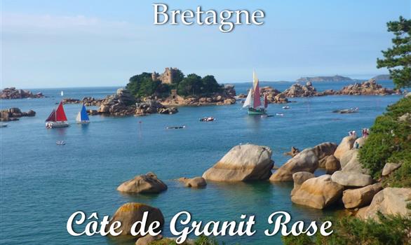 Côte de Granit Rose : baie de Ploumanac'h - Stereden, Village de Chalets