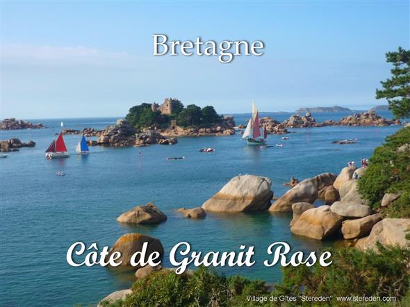 Côte de Granit Rose : baie de Ploumanac'h - Stereden, Village de Chalets