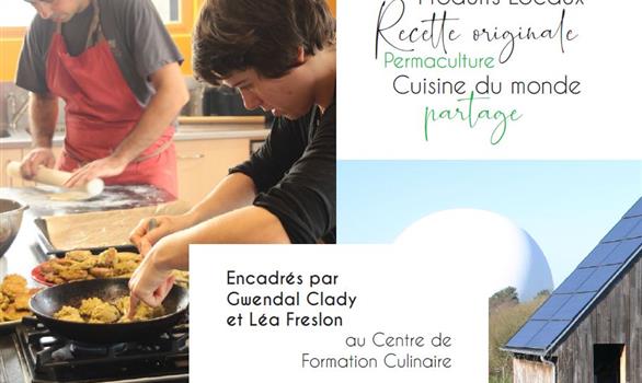 Stage cuisine bio centre de formation culinaire Pleumeur-Bodou - Stereden, Village de Chalets