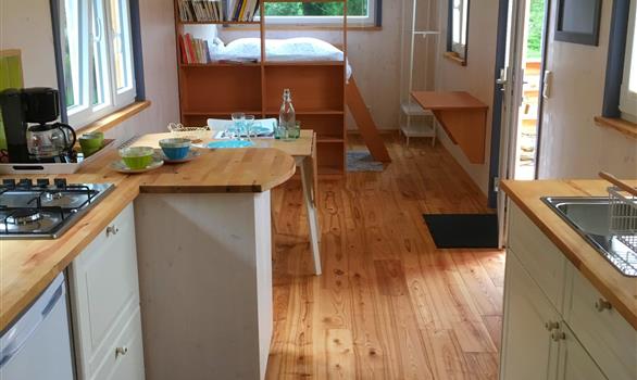 Vue intérieure depuis la cuisine - Stereden, Village de Chalets