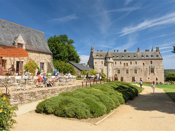 Le château de la Roche Jagu (Côtes d'Armor) - Stereden, Village de Chalets