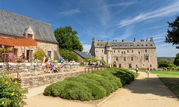 Le château de la Roche Jagu (Côtes d'Armor) - Stereden, Village de Chalets