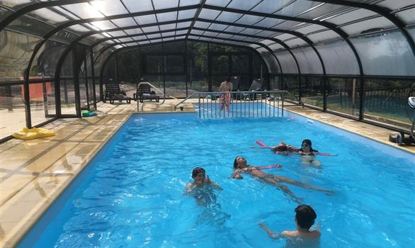 piscine chauffée et couverte STEREDEN - Stereden, Village de Chalets