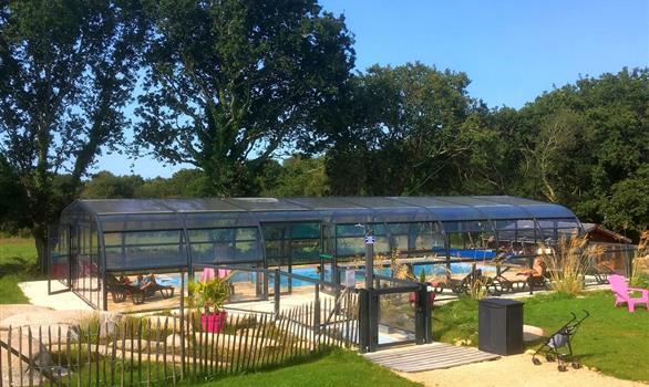 piscine chauffée et couverte STEREDEN - Stereden, Village de Chalets
