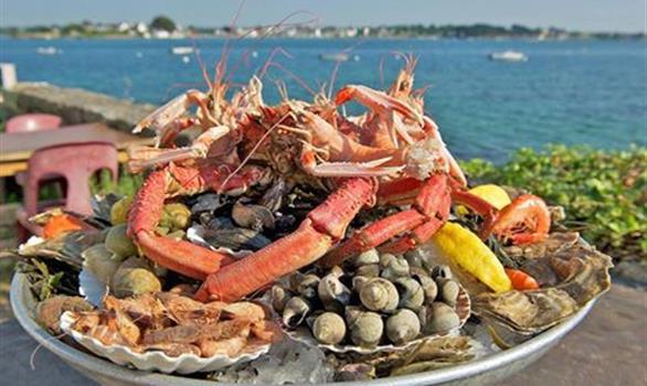 Plateaux de fruits de mer - Stereden, Village de Chalets