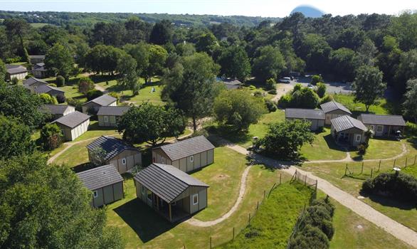 Le parc de Stereden vue par drône en juin 2022 - Stereden, Village de Chalets