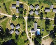 Le parc de Stereden vue par drône en juin 2022