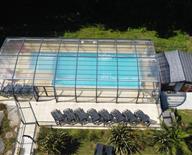 La piscine de Stereden vue par un drône en juin 2022