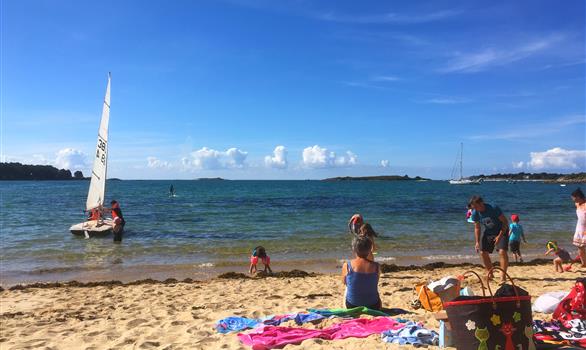 Les plus belles plages de Bretagne : Pleumeur-Bodou - Stereden, Village de Chalets
