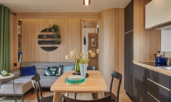 Espace salon - Stereden, Village de Chalets